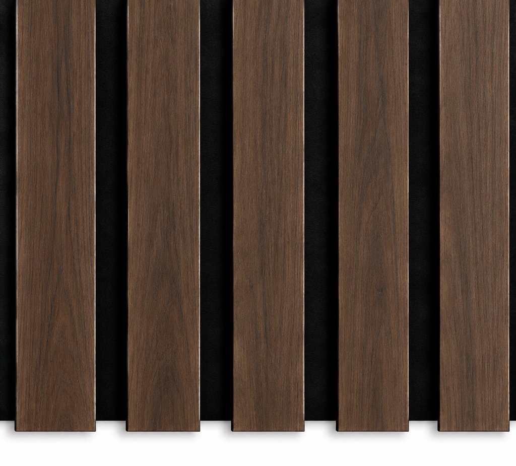 Smartpanel®️Dark Walnut - Acoustic Wood Veneer Panels