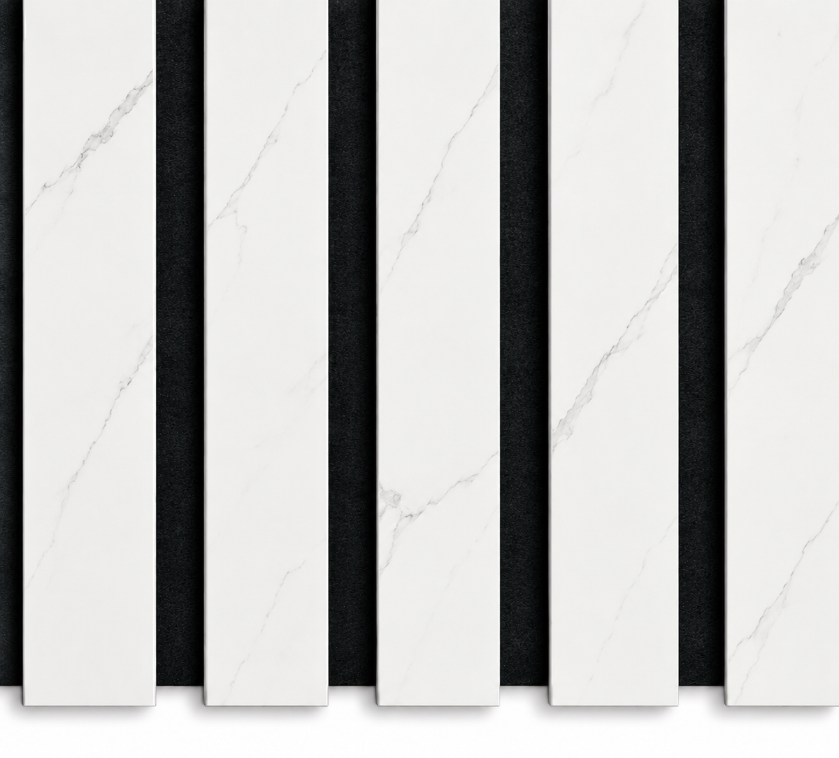 Smartpanel®️White Marble effect - Acoustic Sound absorbing Panel