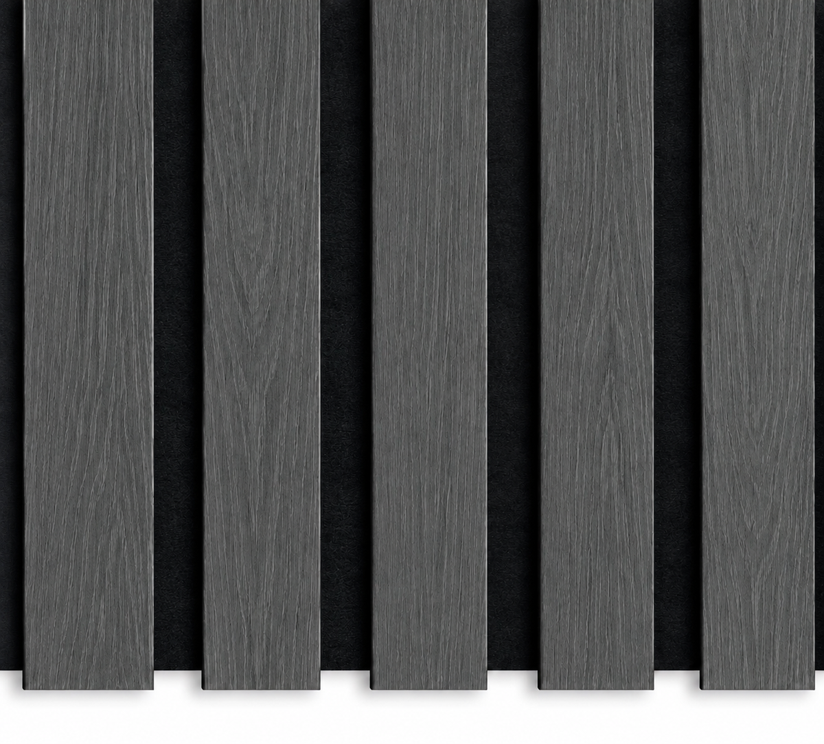Smartpanel®️Dark Grey - Acoustic Wood Veneer Panel