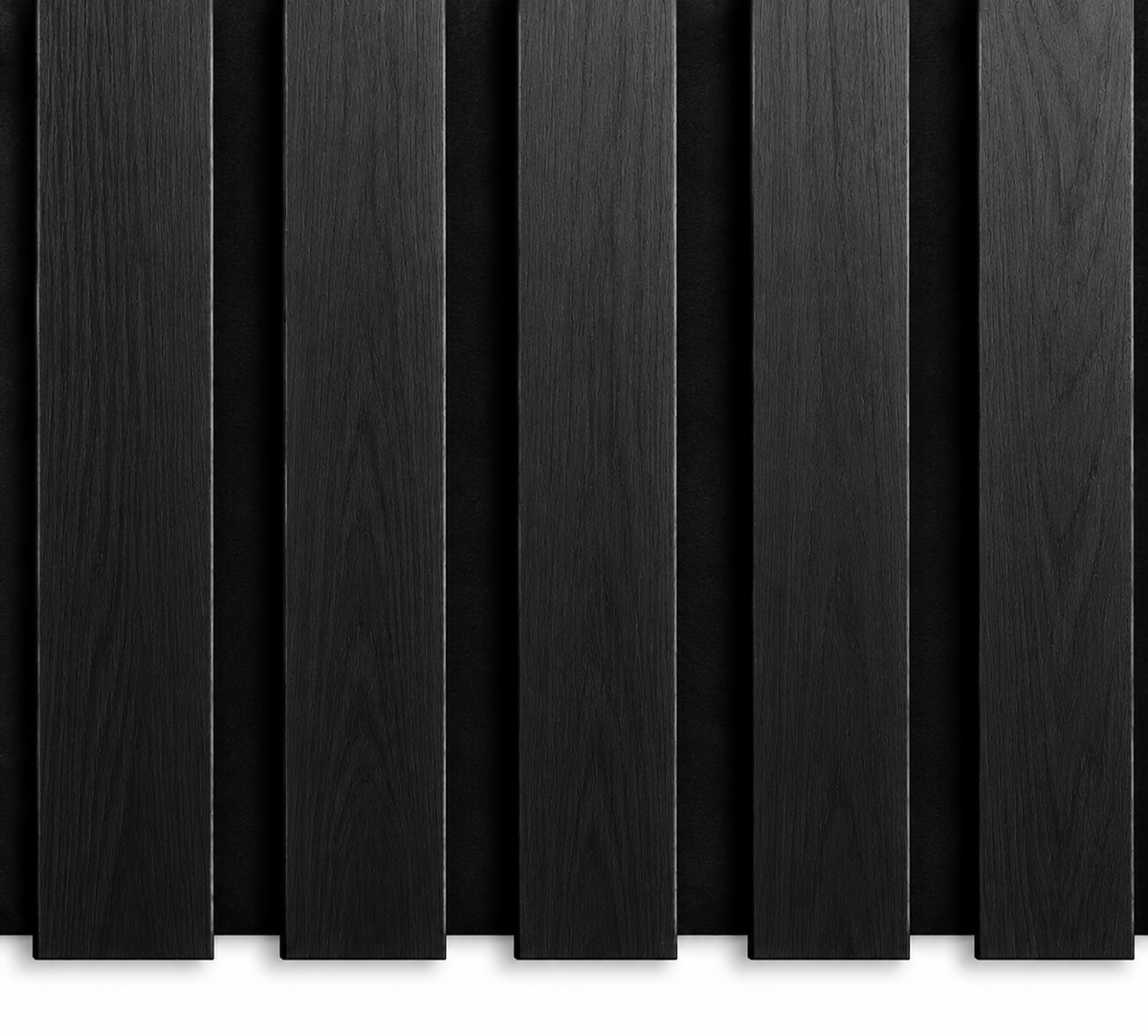 Smartpanel®️ Panther Black Oak - Acoustic Sound Absorbing Panel