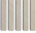 Smartpanel®️Sandstone On White felt 3 Sided  - Acoustic Wood Panel