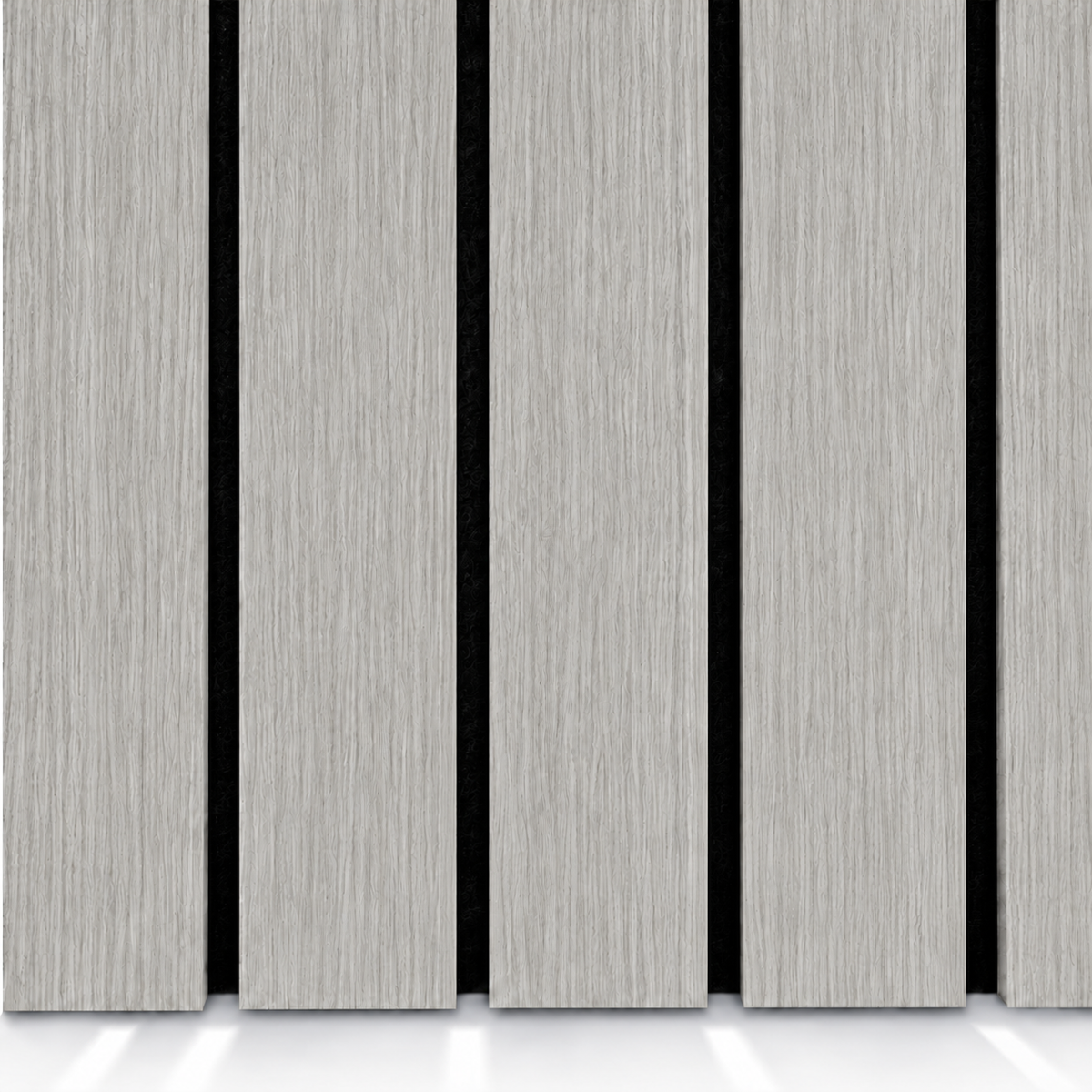 Smartpanel®️Dark Grey Oak Wide - Acoustic Wood Panel