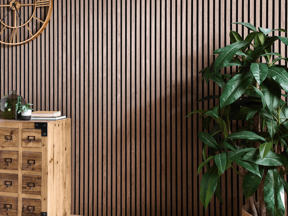 Smartpanel®️Walnut - Acoustic Wood Veneer Panel
