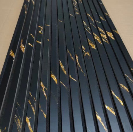 Pre-Order Smartpanel®️Obsidian Gold - Acoustic Wood Panel